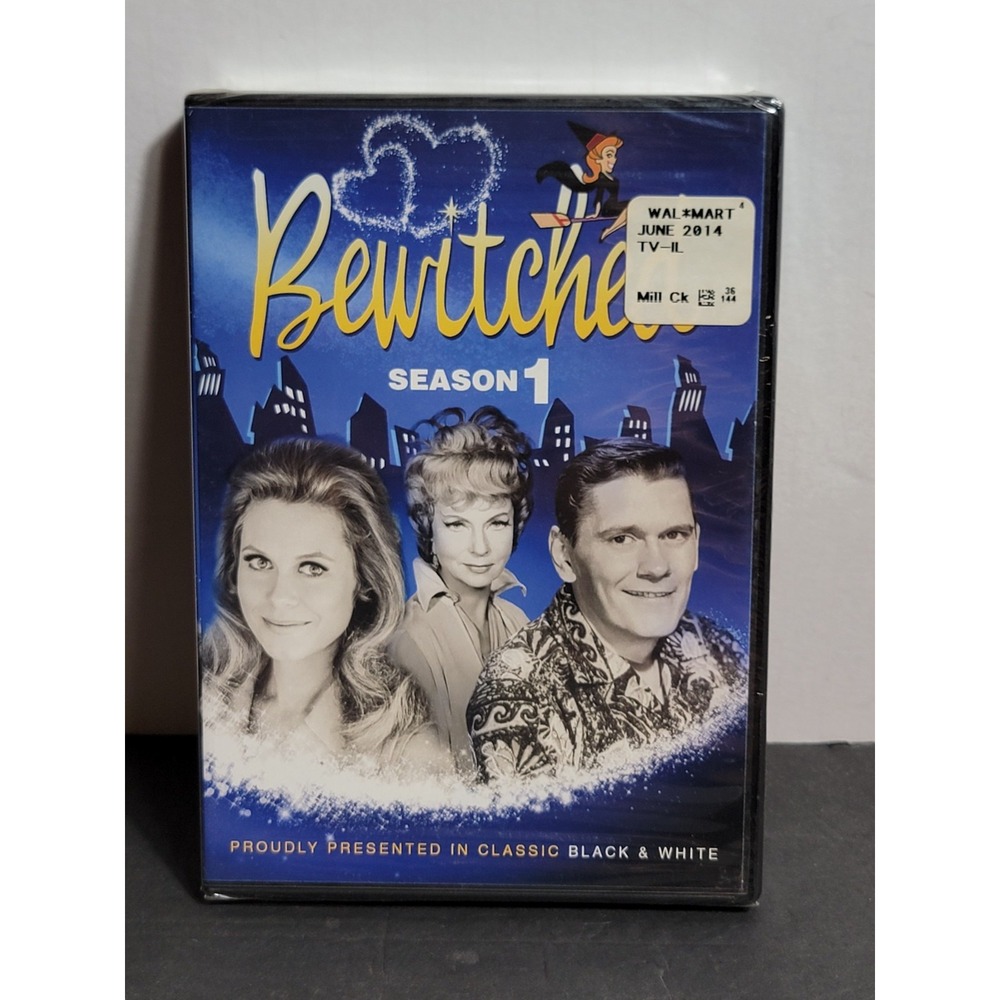 Bewitched Season 1 TV Series Black And White 1965 3 DVDs Sealed New Sony 2014